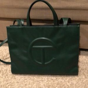 Telfar Medium Shopping Bag Dark Olive